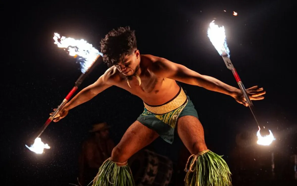 Schedule of a Luau Evening in Oʻahu, Hawaii