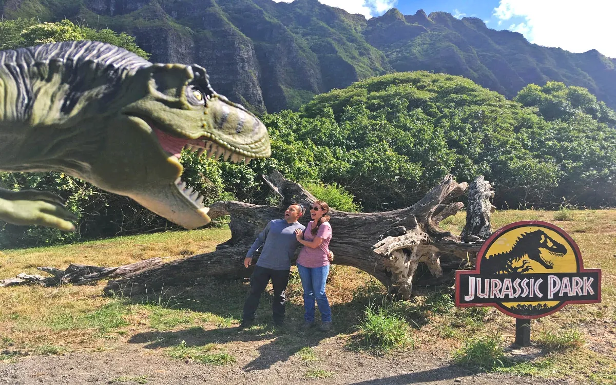 Exploring the Hollywood Set at Kualoa Ranch on Oʻahu Island