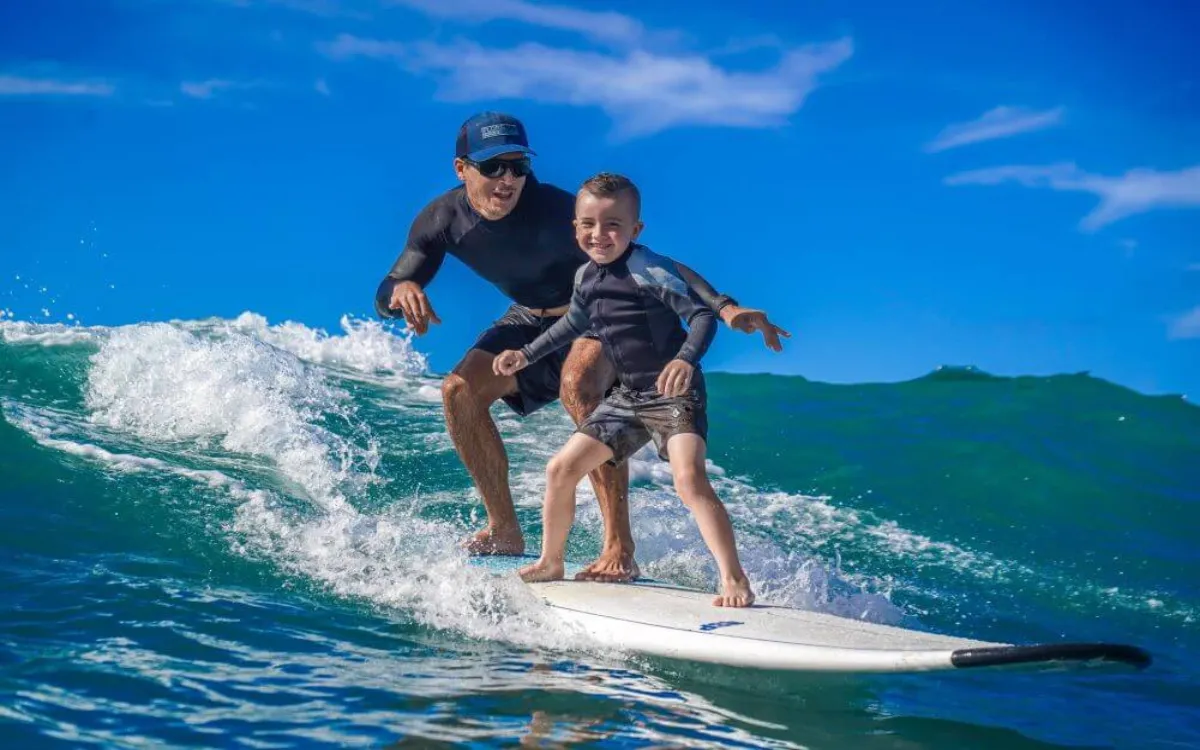 Surfing Lesson Experience at Waikiki, Hawaii