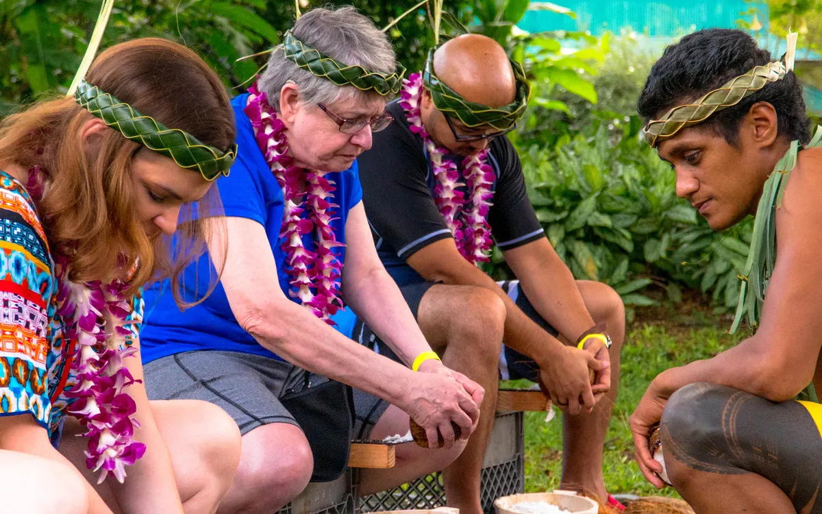 The Traditional Ceremonies Recreated at Mauka Warriors Luau
